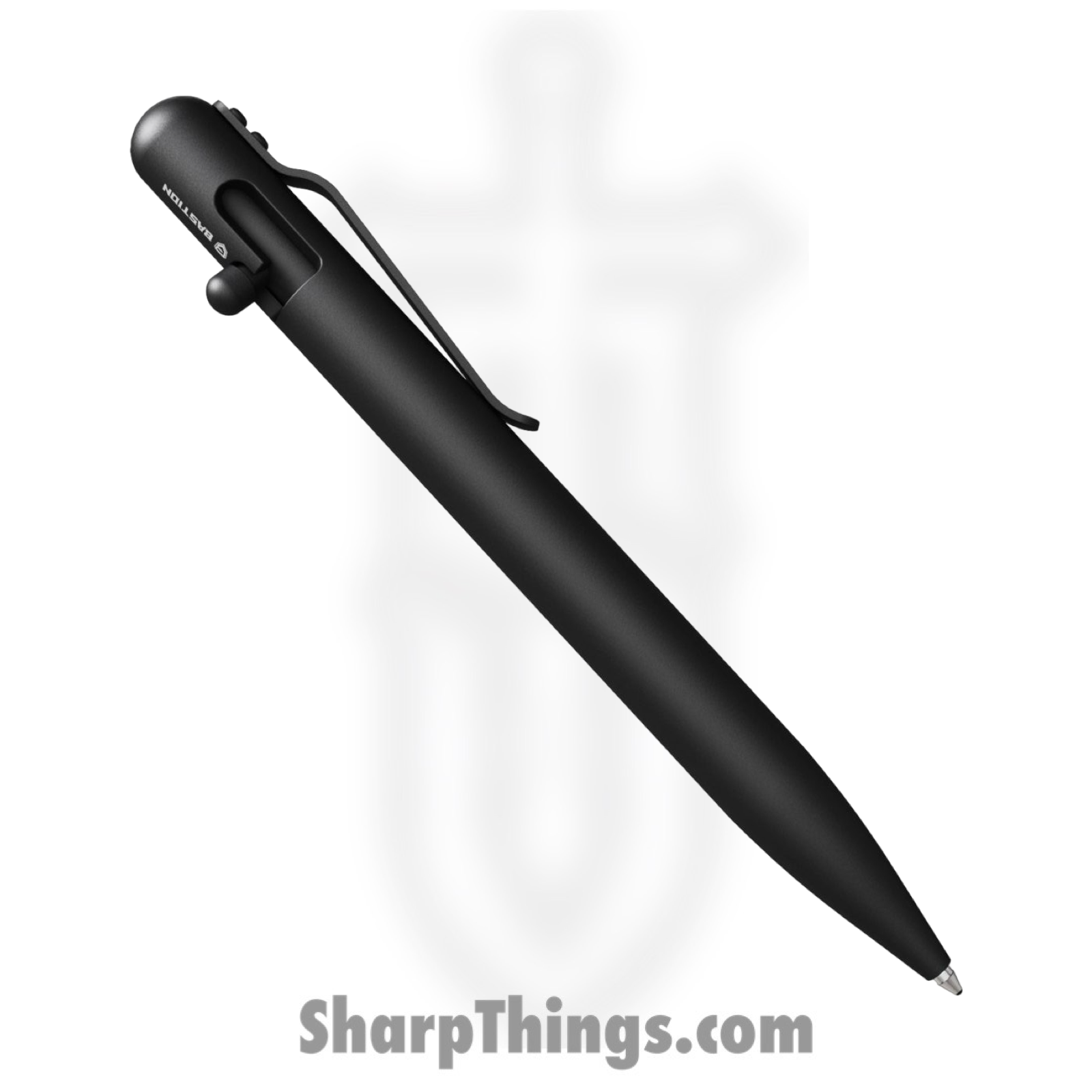 d9cbea2b-3206-45d8-974a-1859a5acfd3b_BSTN248B_1.png Bastion - BSTN248B - Bolt Action Pen - Titanium - Black - Image 1