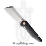 Artisan Cutlery - ATZ1803PBKC - Osprey - Folding Knife - D2 Satin Tanto - G10 - Black