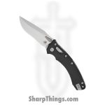 Microtech - 137RL-10FLGTBK - Amphibian RAM-LOK - Folding Knife - M390MK Stonewash Clip Point - Fluted G10 - Black