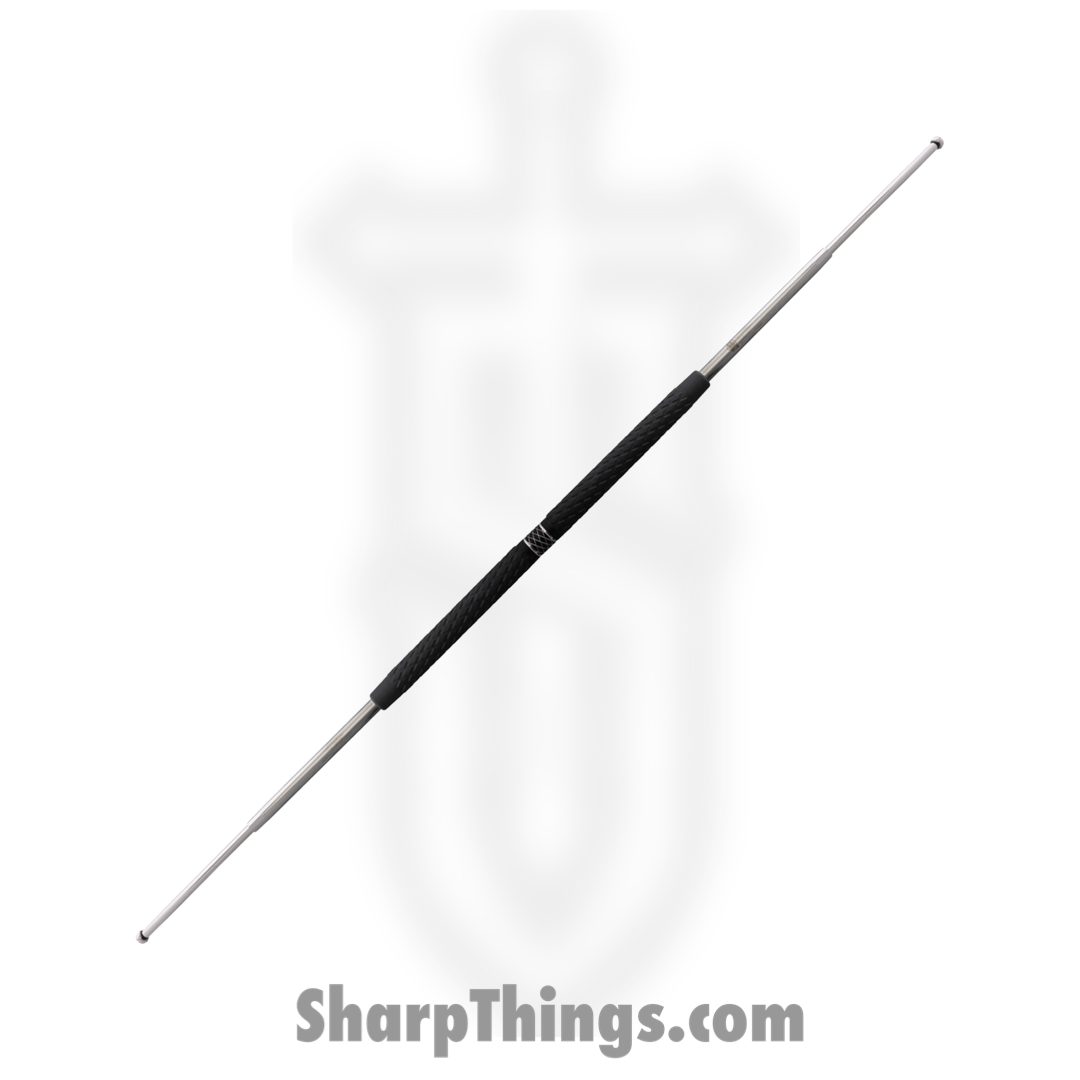 da29015a-c779-4ae0-98c6-8cfd10587686_CEPSW4EBS_1.jpg Police Force Tactical - CEPSW4EBS - 4ft Expandable Bo Staff - Aluminum Alloy - Rubber Grip - Black - Image 1