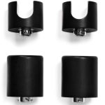 Holme & Hadfield - PILLARS-BK-4 - Combo Deck - 4 Extra Pillars - 2 Knife and 2 Watch - Black