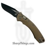 Microtech - 137RL-1FLGTTA-BLEM - Blemish Amphibian - Folding Knife - M390MK Coated Clip Point - Fluted G10 - Tan