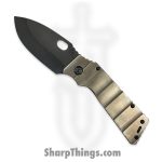 Medford Knife - MK014SPQ-36A1-TPCP-Q4 - TFF-1 Tactical Fighting Folder Knife - S35VN PVD - "Armadillo"