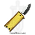 CMP - CN211523-YL - Lighter Money Clip Knife - Folding Knife - Stainless Steel Two Tone - Aluminum - Yellow