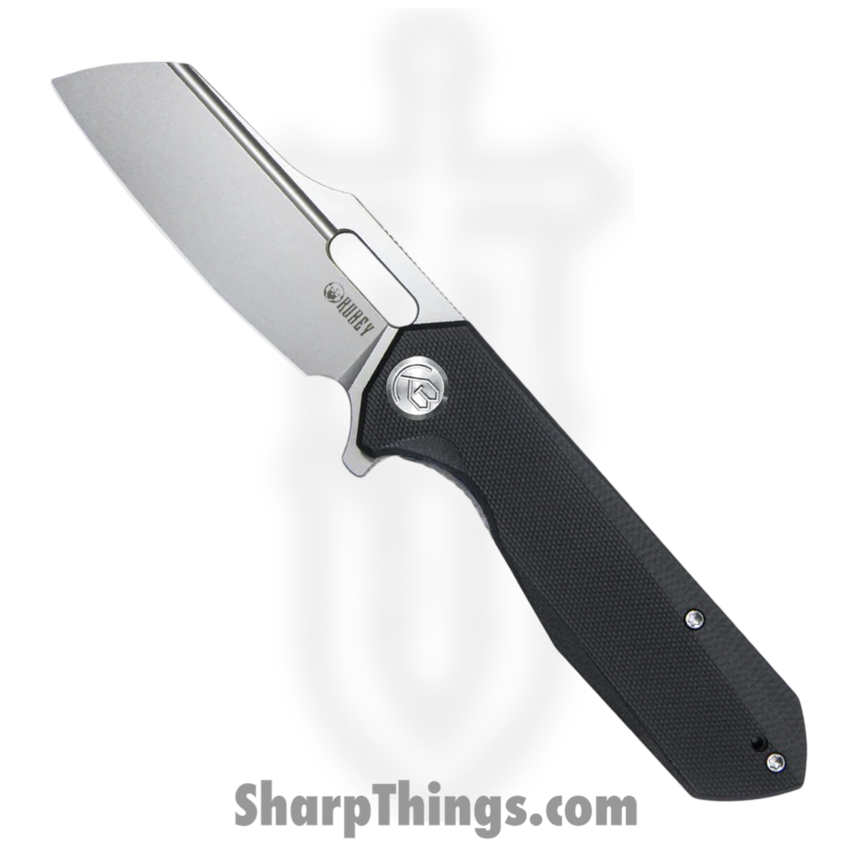 db7eae61-877a-4990-9c57-5407adf8cb8b_KUB328A_1.jpg Kubey - KUB328A - Atlas - Folding Knife - 14C28N Blasted Tanto - G10 - Black - Image 1