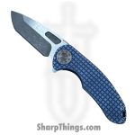 Curtiss - F3M-FGTN-SWBL - F3 Medium - Folding Knife - Magnacut Two Tone Tanto - Titanium - Blue