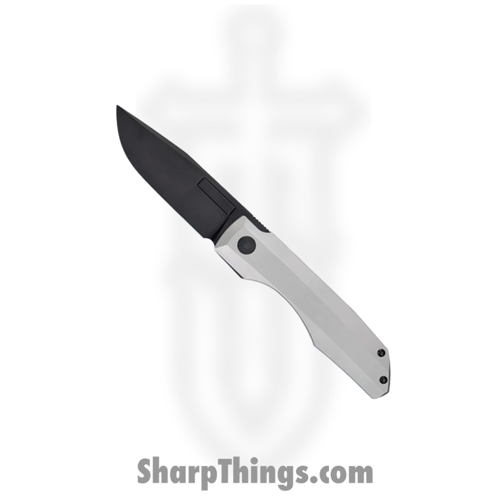 dc7a3e6c-4ce3-4b58-b0b1-667b91d19444_VEITDPDLSW_1.jpg Vero Engineering - VEITDPDLSW - Impulse Thin Framelock - Folding Knife - M390 DLC Drop Point - Titanium - Stonewash - Image 1