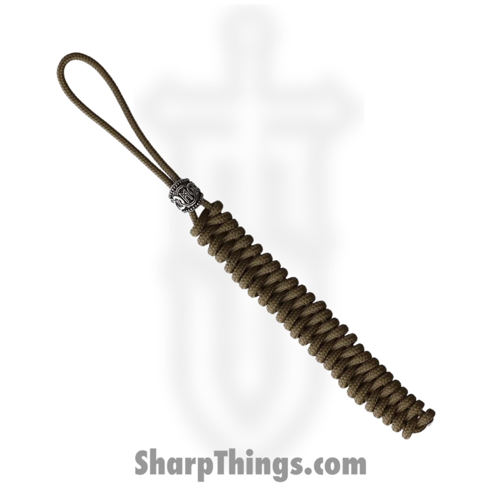 de176e27-852a-4fad-b4ae-2f0292007866_CT1043_1.jpg Coeburn Tool - CT1043 - Lanyard With Viking Bead - Tan - Image 1