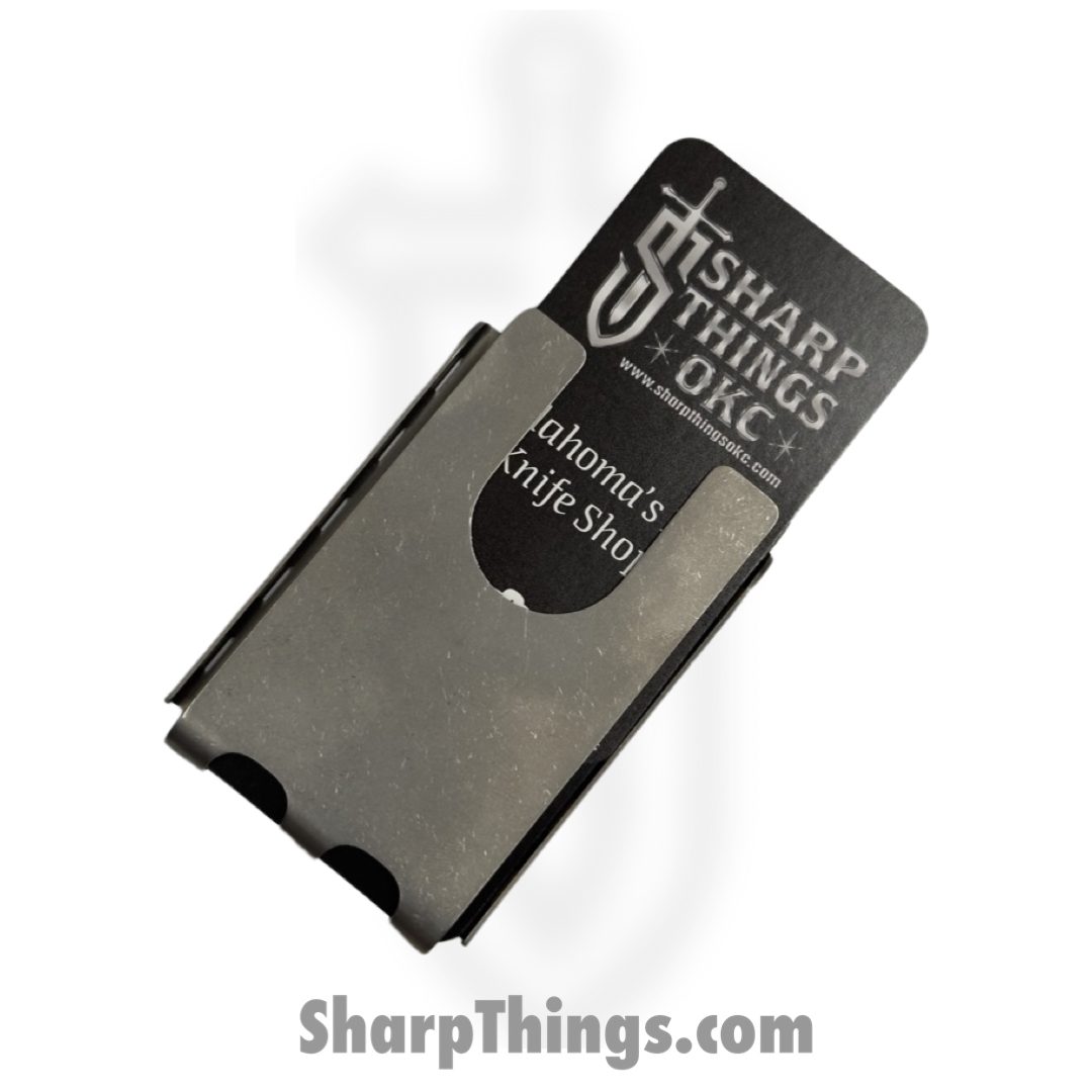 de1c202f-bc3f-4220-a9c1-70643ef5d605_WAL_TIFCC_SW_1.jpg Chaves Knives - WAL/TIFCC/SW - Ti-Fold Wallet Cash and Card - Titanium - Image 1