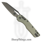 Microtech - 210T-10PMWH30 - MSI 30th Anniversary - Folding Knife - M390MK Stonewash Modified Sheepsfoot - Polymer - White