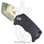 Medford Knife - Pre Owned - MK010STT-37A2-TSCS-BP - Panzer - S35VN - Tum Tanto - Blue Ano