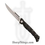 Cold Steel - CS20NQL - Medium Luzon - Folding Knife - 8Cr13MoV Two Tone Clip Point - GFN - Black