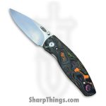 TRM - NE2SW80-03 - Neutron 2 IRIE - Folding Knife - Hollow Grind Stonewashed MagnaCut D/P - Fat Carbon Fiber - 80s Camo