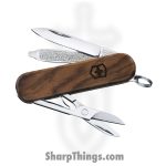 Victorinox - VN0622163X1 - Classic SD - Folding Knife - Stainless Polished Multi - European Walnut - Brown