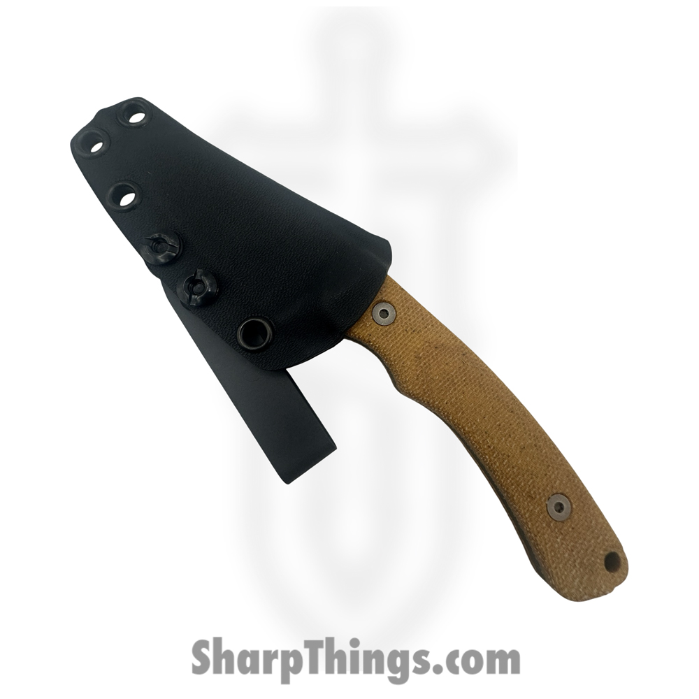 e0f19165-0d4b-440c-b667-3b8a4bee02b5_20-RK-MCSG-RMNA_1.jpg Tactile Knife Co. - 20-RK-MCSG-RMNA - Redhawk Kydex - Fixed Blade Knife - CPM MagnaCut Green Coated Wharncliffe - Micarta - Natural - Image 1