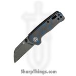 QSP - QS130XSD2 - Mini Penguin - Folding Knife - 14C28N Coated Sheepsfoot - Carbon Fiber - Black/Blue