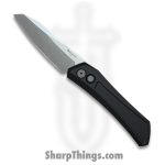 ProTech - DS101 - Oligarch - Automatic Knife - CPM MagnaCut Stonewash Spear Point - 6061-T6 Aluminum - Black