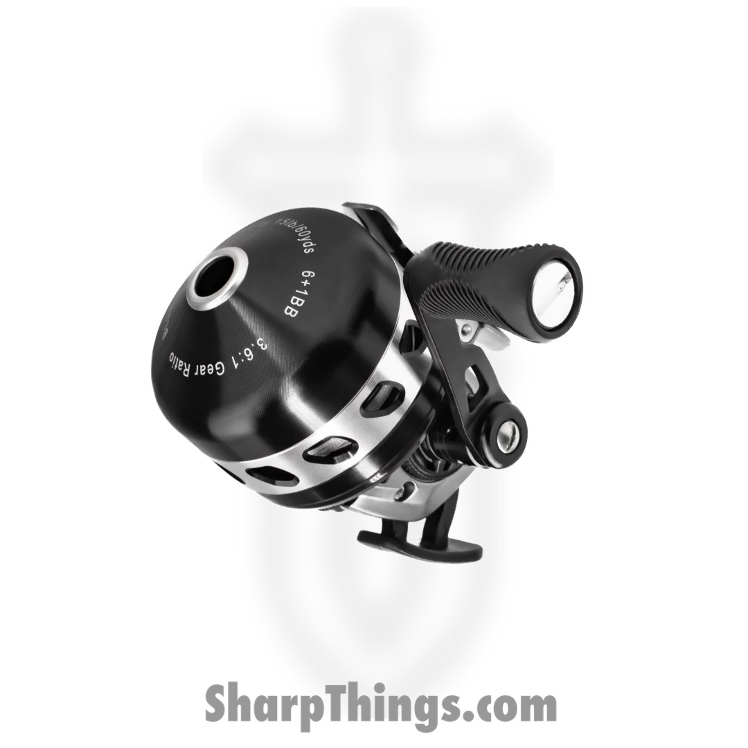 e2c1b920-2b47-460a-a3f9-65c98d36a1b3_BAL-RE-02_1.jpg BALLISTA - BAL-RE-02 - BL33 Spincast Reel - Aluminum Alloy and Stainless Steel - Rubber - Black and Stainless - Image 1