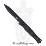 Benchmade - 391SBK - SOCP Tactical - Folding Knife - D2 Coated Spear Point P/S - CF-Elite - Black