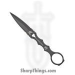 Benchmade - 176BK - SOCP - Fixed Blade Knife - 440C SS Coated Dagger - Skeletonized - Black