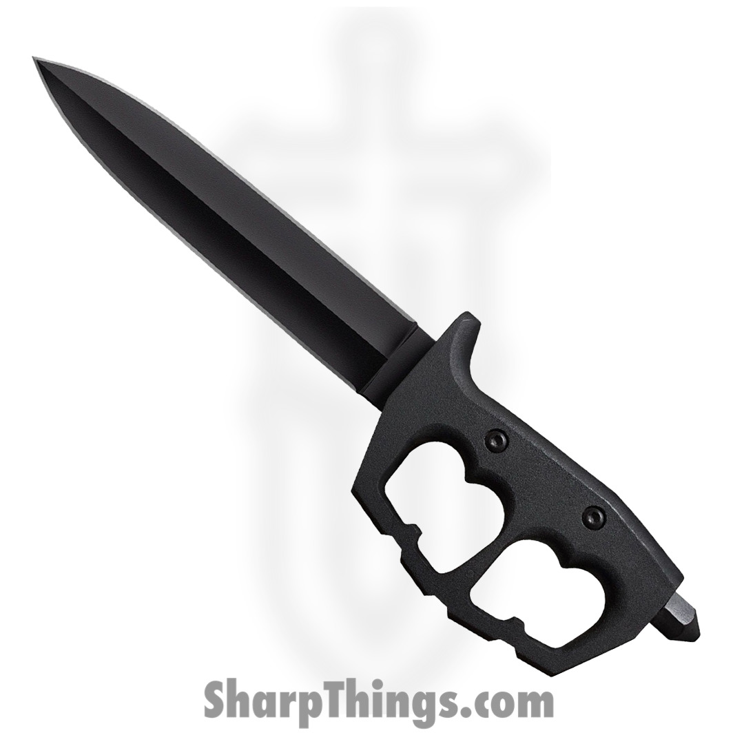 e481c20a-e9b6-4cbd-b5f3-ed02b7554e6d_CS80NTP_1.jpg Cold Steel - CS80NTP - Chaos Fixed Blade - SK-5 Carbon Steel - 6061 Aluminum - Black - Image 1