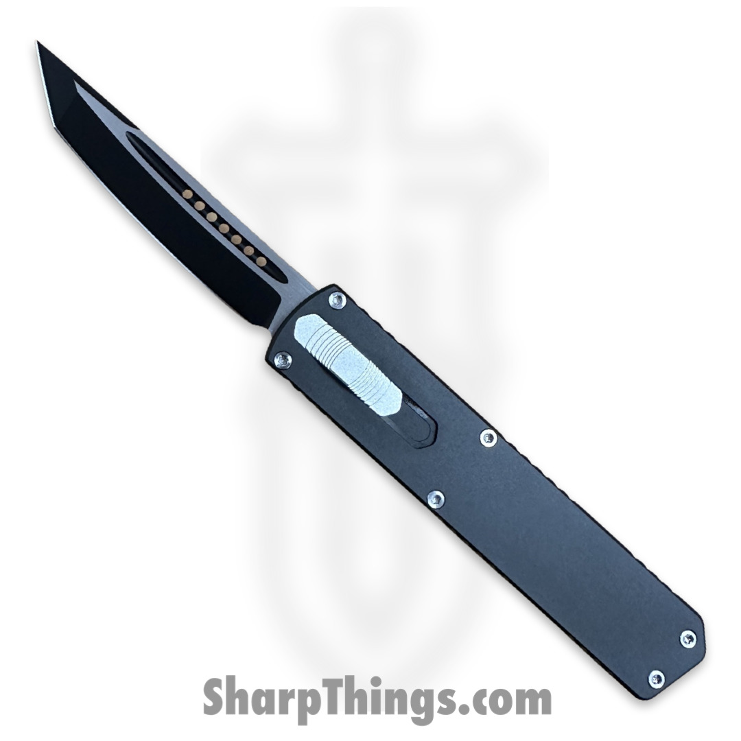 e4ca9137-7387-4afd-b901-d592ba92b613_TCNH2TNNDL_1.jpg TakCom - TCNH2TNNDL - Nighthawk V2 - OTF Auto - DLC 154CM Tanto - 6061-T6 - Black - Image 1