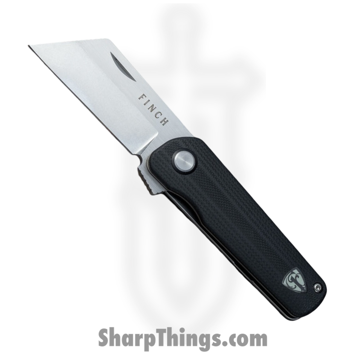 e500f0d4-f123-44e1-81cb-d5a768078423_FKRT001_1.jpg Finch Knife Co. - FKRT001 - Runtly - Folding Knife - 154CM Two Tone Reverse Tanto - G10 - Black - Image 1