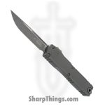 Microtech - 1121-10APNC - Ultratech GEN III ZBP - OTF Auto - M390MK Apocalyptic Drop Point - Aluminum - Natural