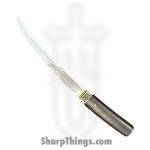 SBC - HANYING0125 - Han Ying Samurai - Fixed Blade Knife - T10 HC Polished Tanto - Chicken Wing Wood - Brown