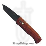 ProTech - 2024TXEC7OR - Emerson CQC7 - Automatic Knife - 154CM DLC Tanto - Micarta Aluminum - Orange Gradient