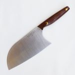 Lamson - 56556 - 8" Large Vintage Chinese Santoku Cleaver - Walnut