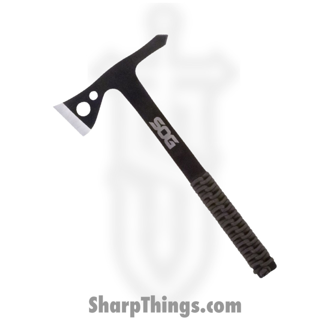 e7204a0b-28ce-4442-b86d-0d65002ed963_SOGTH1005BX_1.jpg SOG - SOGTH1005BX - Throwing Hawk Set of Three - Fixed Blade Knife - 3CR13 Black Axe - Stainless Steel - Black - Image 1