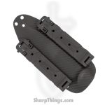 Microtech - 113M-11AP - Socom Alpha Mini - Fixed Blade Knife - M390 Stonewash Clip Point - G10 - Black