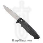 Benchmade - 2551 - Mini Reflex II - Automatic Knife - 154CM Satin Drop Point - 6061-T6 Aluminum - Black
