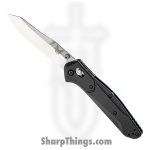 Benchmade - 940-2 - Osborne - Folding Knife - S30V Satin Reverse Tanto - G10 - Black
