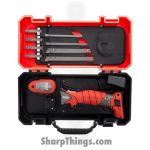 Bubba Blade - BUB1135880 - Pro Series Electric Fillet - Fixed Blade Knife - Coated - Aluminum Alloy - Red Black