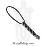 Schmuckatelli Co - SMUK4A01 - Mind Lanyard - Pewter Skull - Black Gray