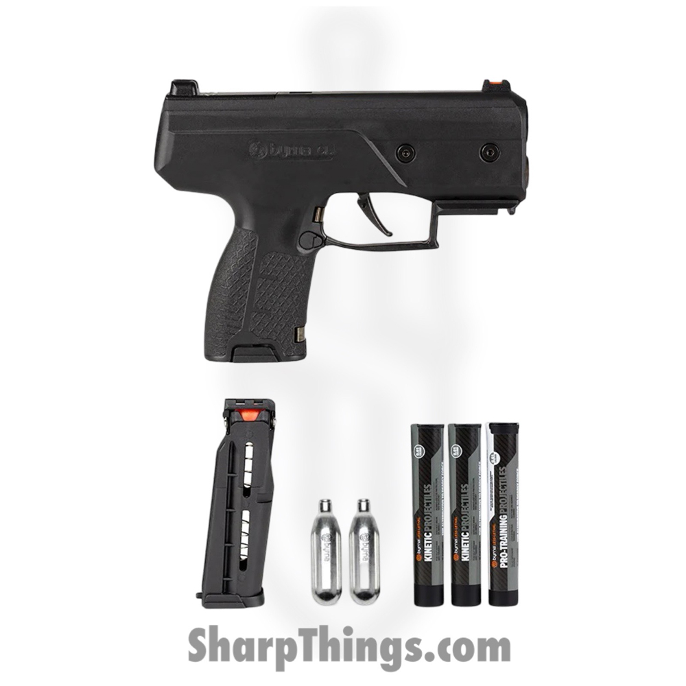 ebc1d590-4781-41da-b950-ac5f04e21e6e_CK61300-1-BLK_1.jpg Byrna - CK61300-1-BLK - Compact Launcher Universal Kit - .61 Caliber - Black - Image 1