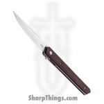 Boker Plus - BOP01BO168 - Kwaiken Air Cocobolo - Folding Knife - VG-10 Satin Clip Point - Cocobolo Wood - Brown
