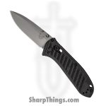 Benchmade - 575-1 - Mini Presidio II - Folding Knife - S30V Satin Drop Point - CF-Elite - Black