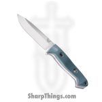 Benchmade - 162 - Bushcrafter - Fixed Blade Knife - CPM S30V Satin Drop Point - G10 - Blue