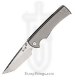 Chaves Knives - 229/LT/SWTI/BF - Liberation 229 Tanto - Folding Knife - M390 Stonewash Tanto - Titanium - Stonewash