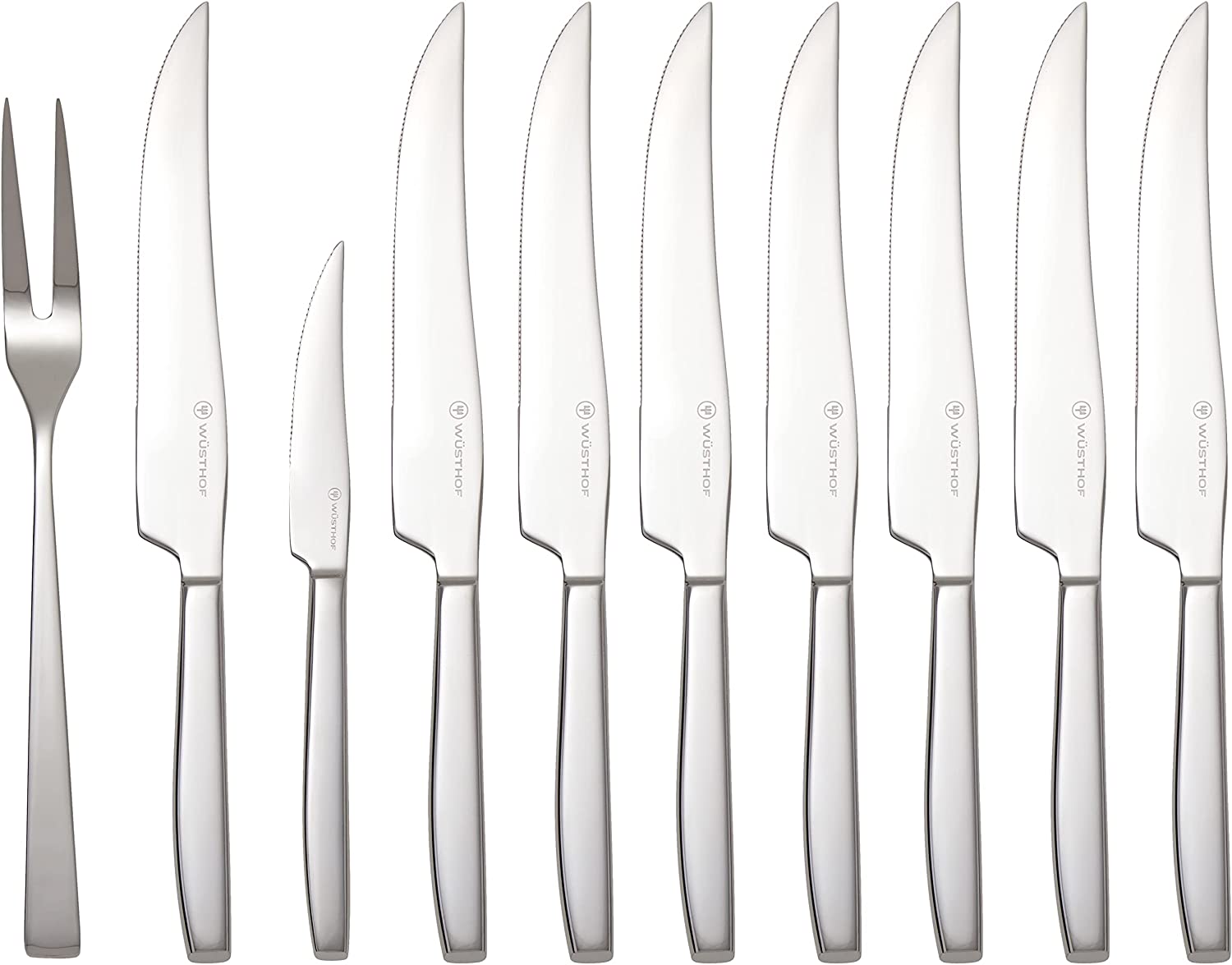 ed022fb2-ffd2-49a3-aa78-41986b88511e_1069511002_1.jpg Wusthof - 1069511002 - 10pc Stainless Mignon Steak Knife Set - 10pc Stainless - Image 1