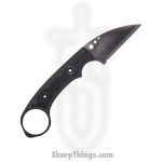 T.Kell Knives - NgtShdWBduGG - Nightshade Wharncliffe - Fixed Blade Knife - 80CRV2 Nickle Boron Coated Wharncliffe - G10 - BDU Grenade Grip