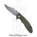 Hinderer - RHK-112624G - XM-18 - Folding Knife - S45VN Stonewash Bowie - G10 - OD Green
