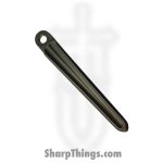 Millit Knives - CRKCLPTISW - V2 Groove CRK Clip - Stonewash - Titanium - Natural