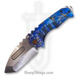 Medford Knife - MK012MTT-03A2-T1CF-BN - Praetorian "T" Tanto Folder - Magnacut Tumbled - Galaxy