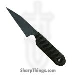 Revenant Corps - RCRCK2BKRY - RCK V2 - Fixed Blade Knife - All G-10 Wharncliffe - Tsukomaki Wrap - Black
