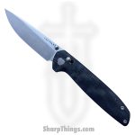 Tactile Knife Co. - TKCMavBDFC - Sharp Things Exclusive Maverick - Folding Knife - Magnacut Stonewash Drop Point - Fat Carbon Fiber - Black Dunes