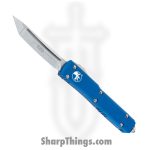 Microtech - 123-10BL - Ultratech - OTF Auto - 123-10BL Ultratech OTF Auto - 6061-T6 Aluminum - Blue
